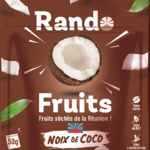 fruit séché de Noix de coco séché de la Réunion, coco séché péi