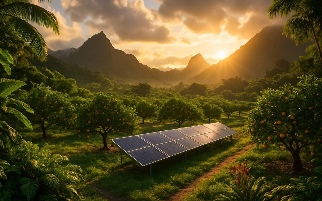 Quand la nature réunionnaise rencontre l’innovation solaire : les coulisses de randofruits