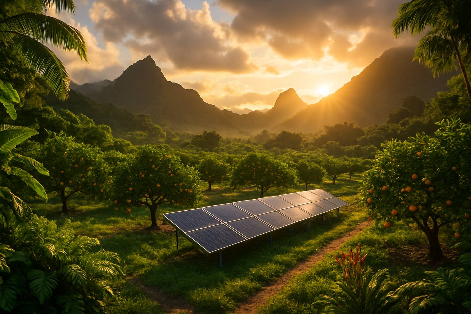 Quand la nature réunionnaise rencontre l’innovation solaire : les coulisses de randofruits