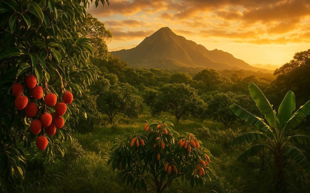 Du letchi au tamarin : voyage au cœur des variétés réunionnaises