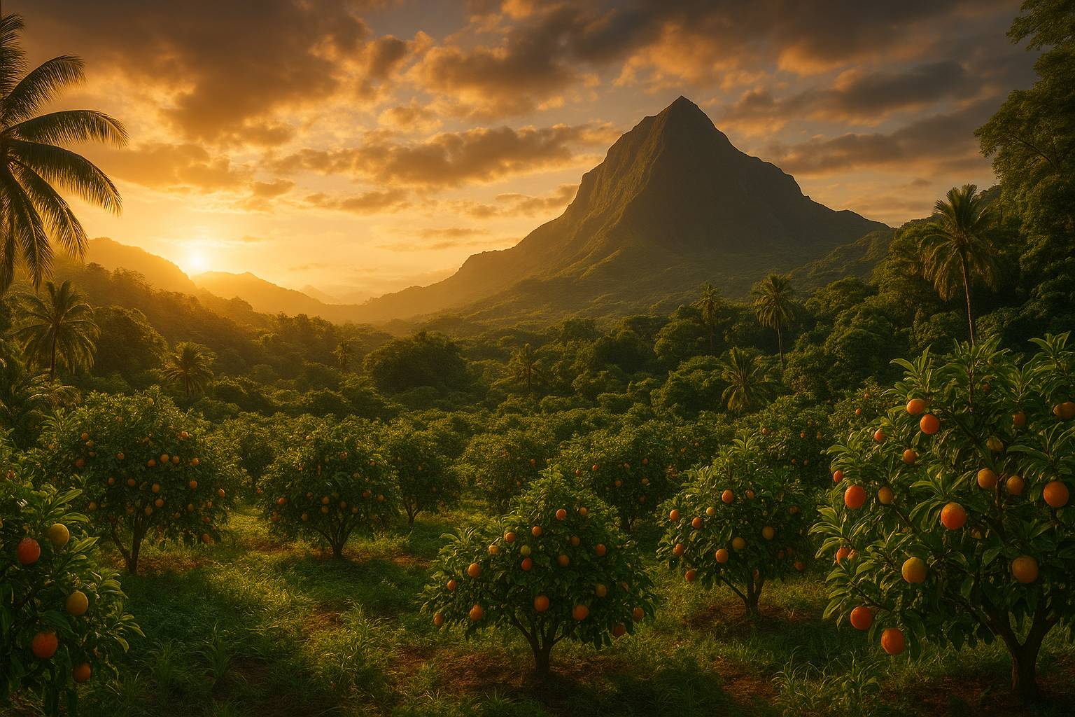 Les secrets des fruits locaux de la réunion à découvrir dans chaque bouchée