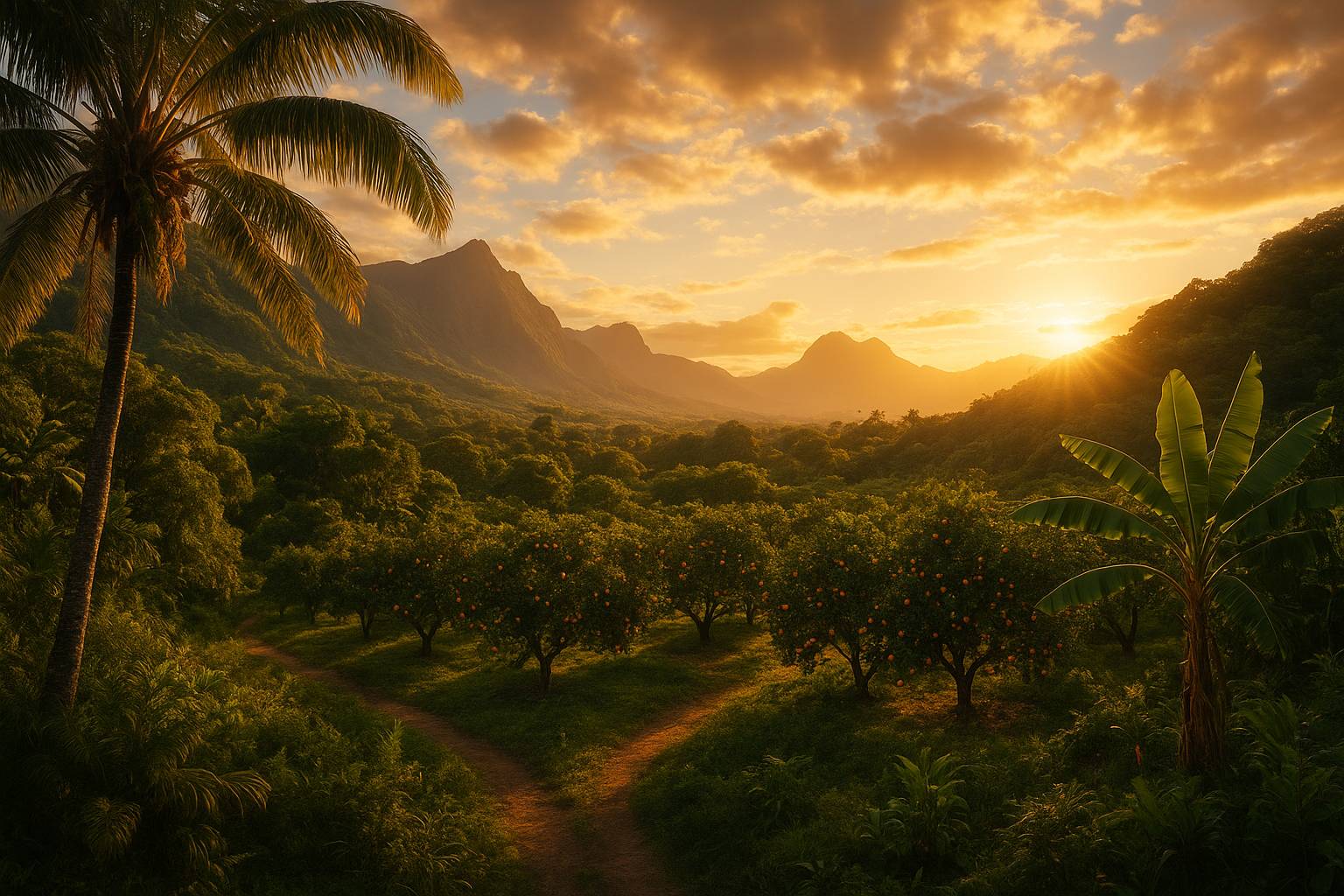 Randofruits au cœur des festivals nature de la réunion : entre fruits séchés et convivialité