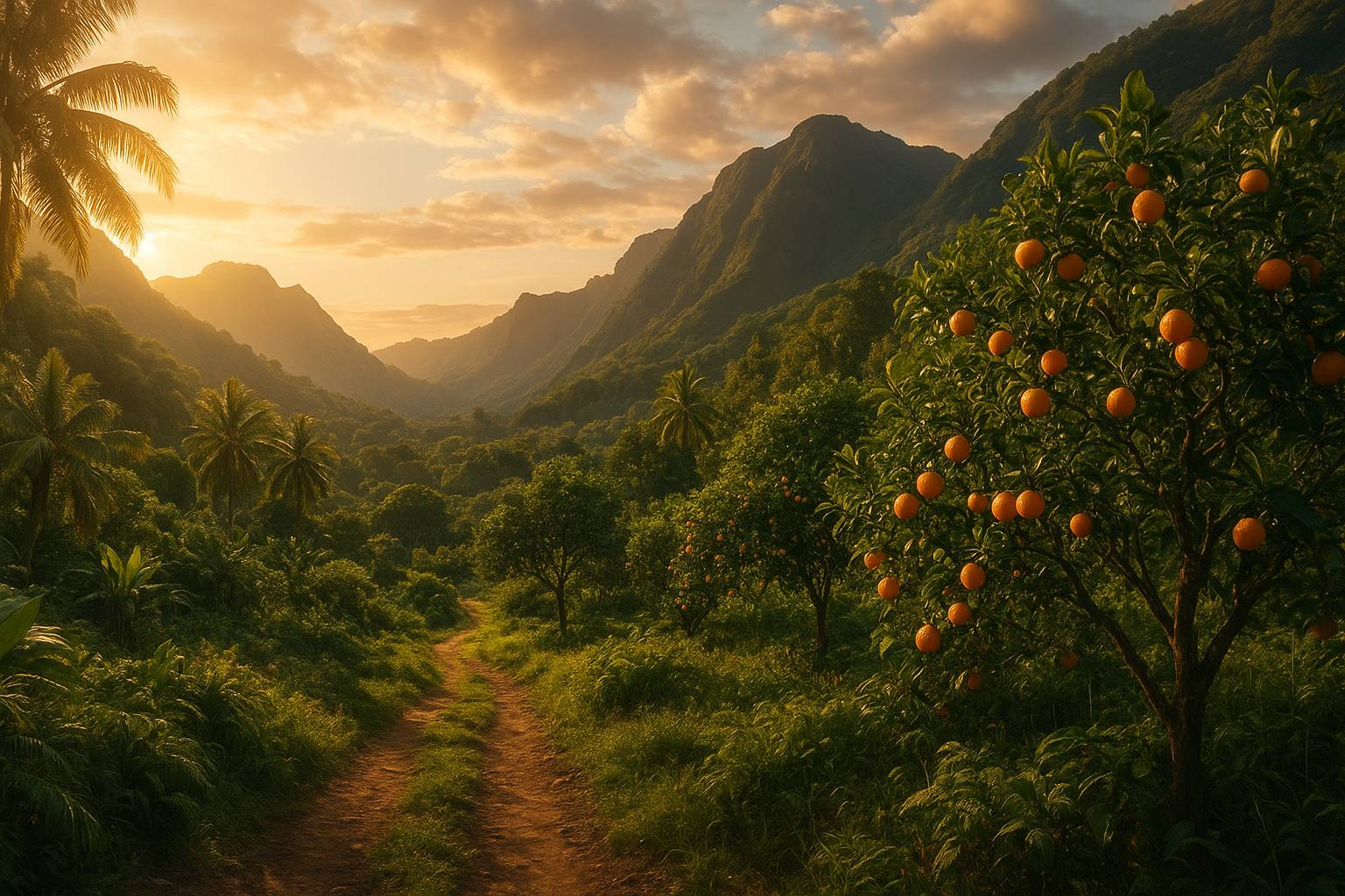 Manger des fruits réunionnais pour une santé au top sur les sentiers